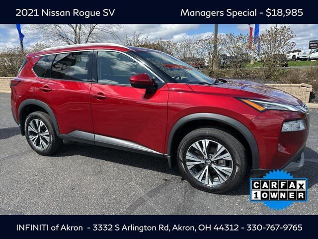 used 2021 Nissan Rogue car, priced at $18,985
