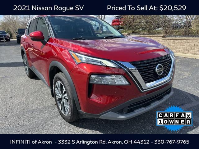 used 2021 Nissan Rogue car, priced at $20,529