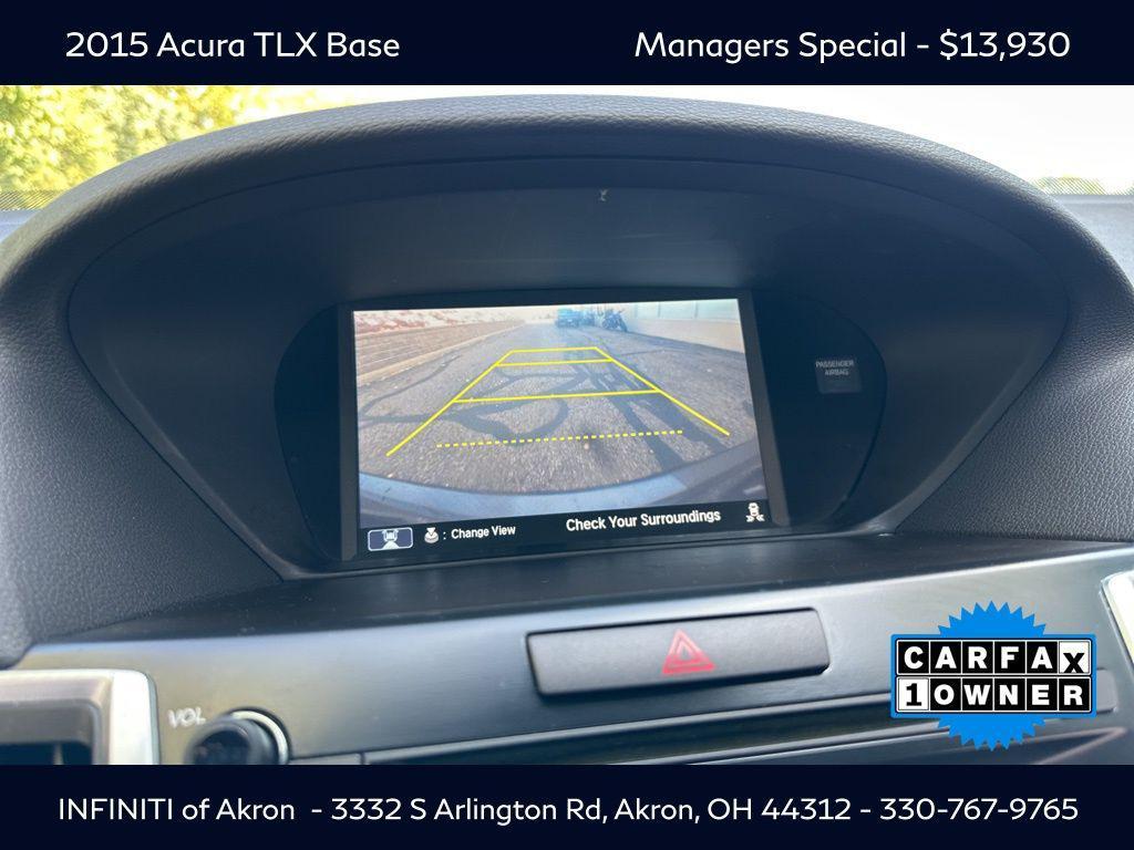 used 2015 Acura TLX car, priced at $13,930