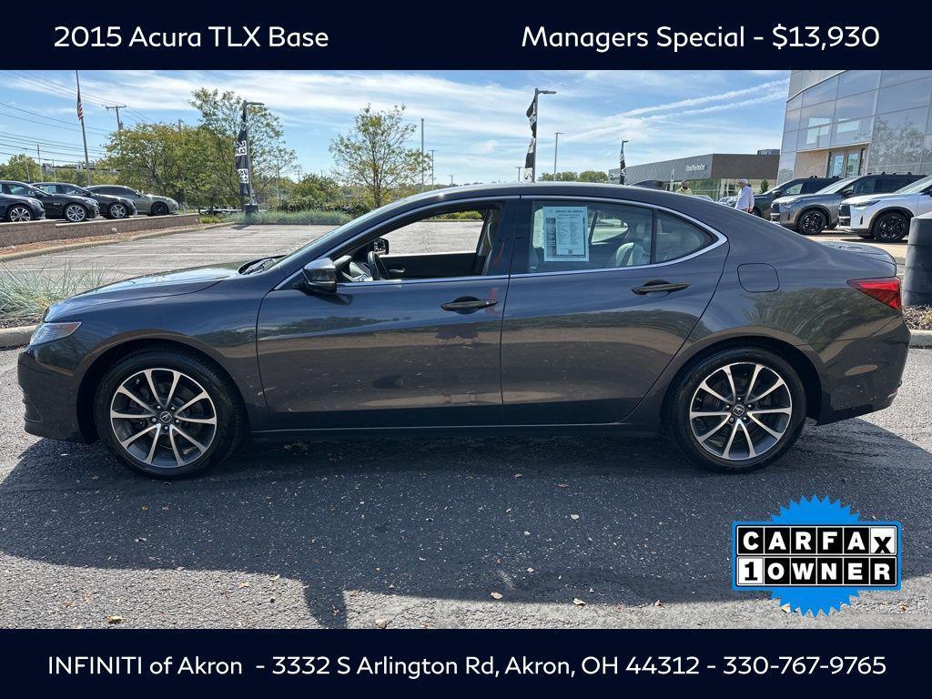 used 2015 Acura TLX car, priced at $13,930