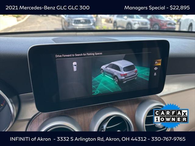 used 2021 Mercedes-Benz GLC 300 car, priced at $22,895