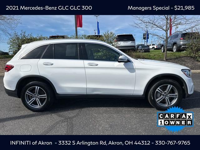 used 2021 Mercedes-Benz GLC 300 car, priced at $21,985