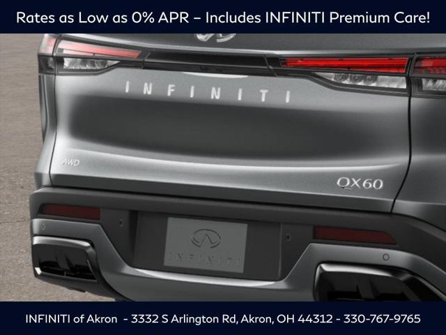new 2025 INFINITI QX60 car, priced at $58,006