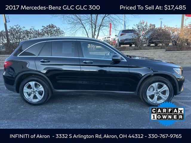 used 2017 Mercedes-Benz GLC 300 car, priced at $17,485