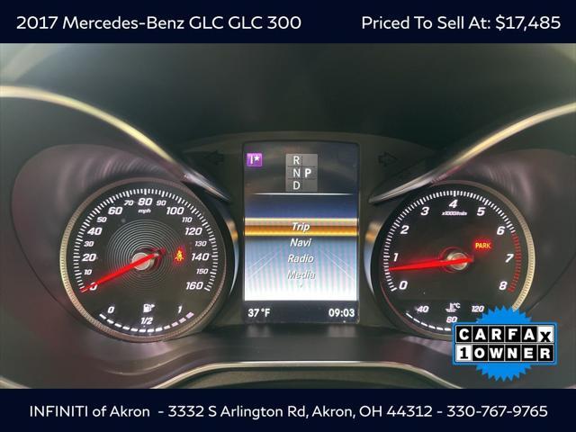 used 2017 Mercedes-Benz GLC 300 car, priced at $17,485