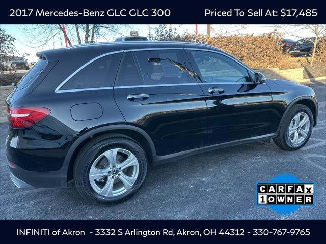 used 2017 Mercedes-Benz GLC 300 car, priced at $17,485