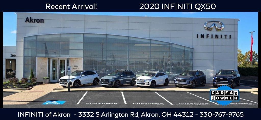used 2020 INFINITI QX50 car, priced at $25,000
