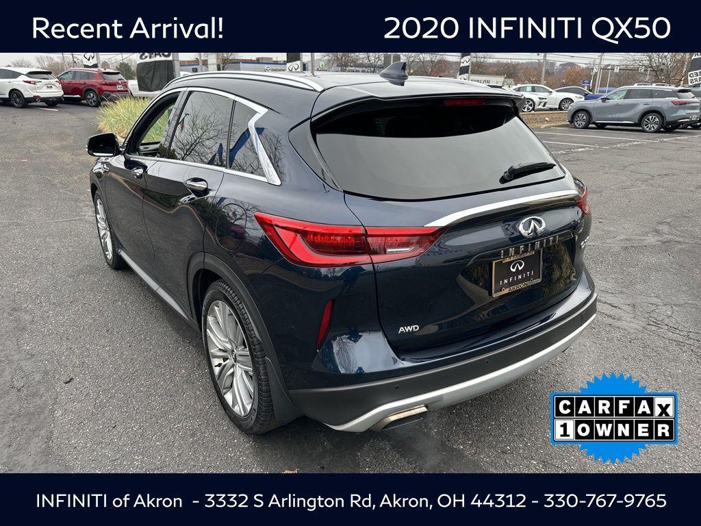 used 2020 INFINITI QX50 car, priced at $25,000