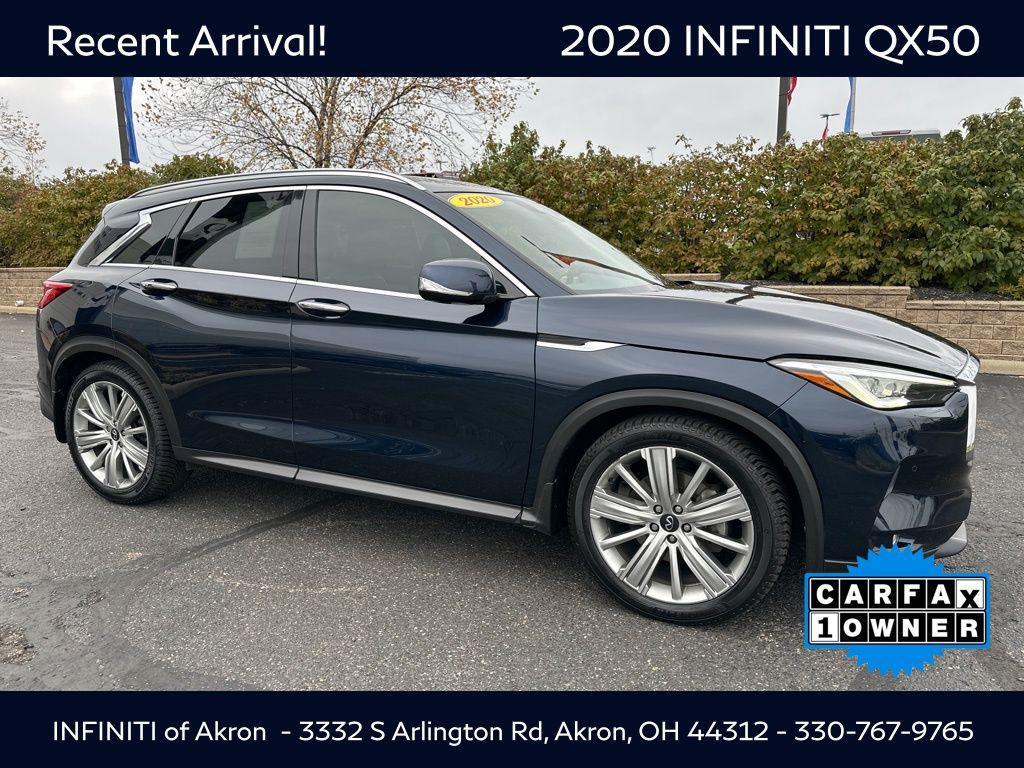 used 2020 INFINITI QX50 car, priced at $25,000