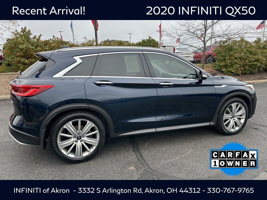 used 2020 INFINITI QX50 car, priced at $25,000