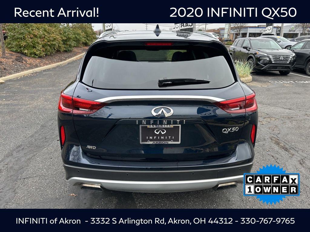 used 2020 INFINITI QX50 car, priced at $25,000