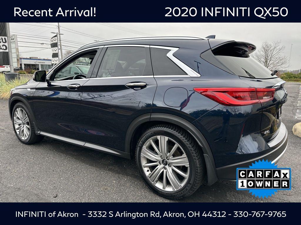 used 2020 INFINITI QX50 car, priced at $25,000