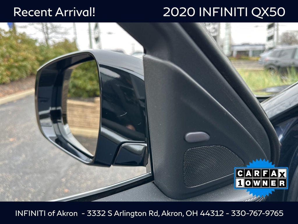 used 2020 INFINITI QX50 car, priced at $25,000