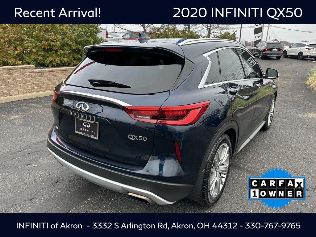 used 2020 INFINITI QX50 car, priced at $25,000