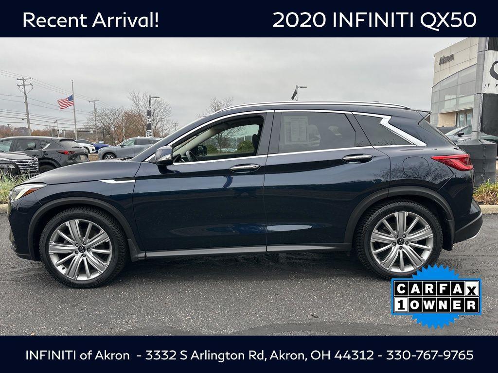 used 2020 INFINITI QX50 car, priced at $25,000