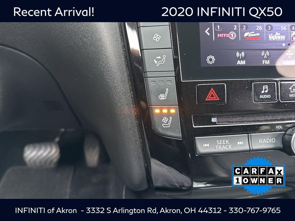 used 2020 INFINITI QX50 car, priced at $25,000