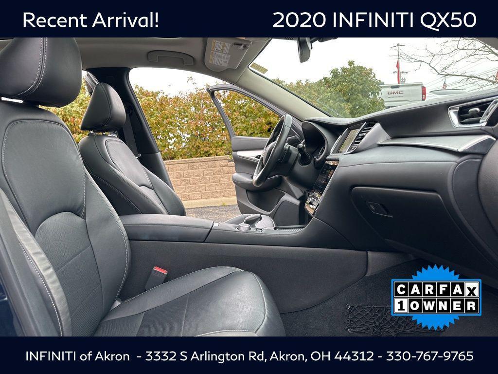 used 2020 INFINITI QX50 car, priced at $25,000