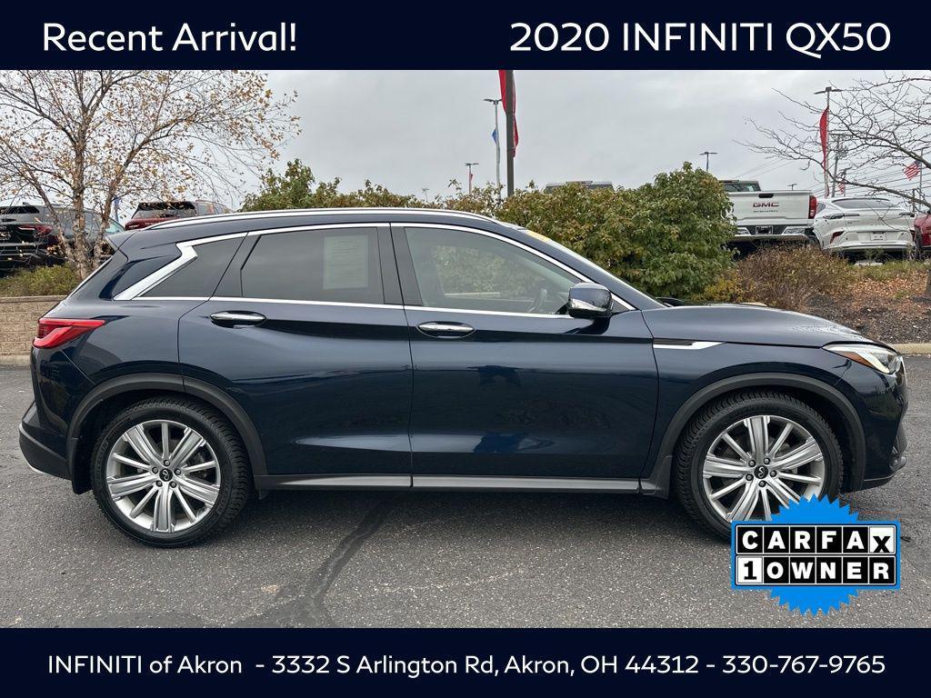 used 2020 INFINITI QX50 car, priced at $25,000