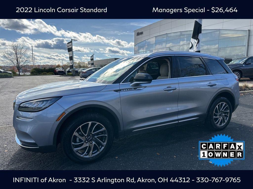 used 2022 Lincoln Corsair car, priced at $26,464