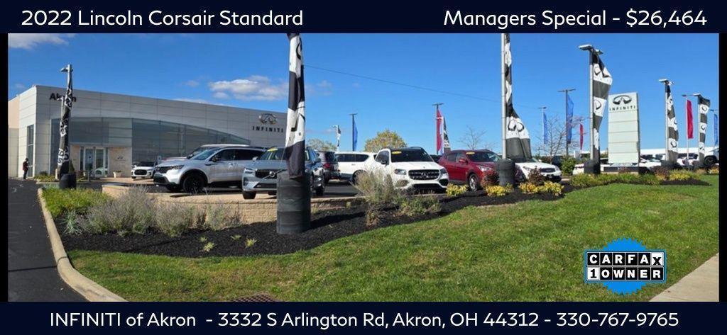 used 2022 Lincoln Corsair car, priced at $26,464