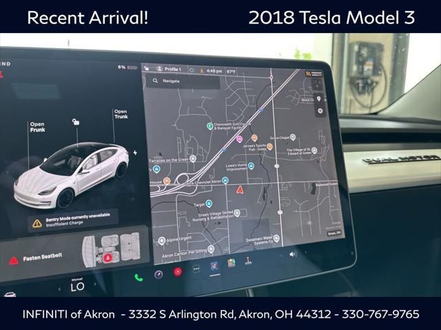 used 2018 Tesla Model 3 car, priced at $18,059
