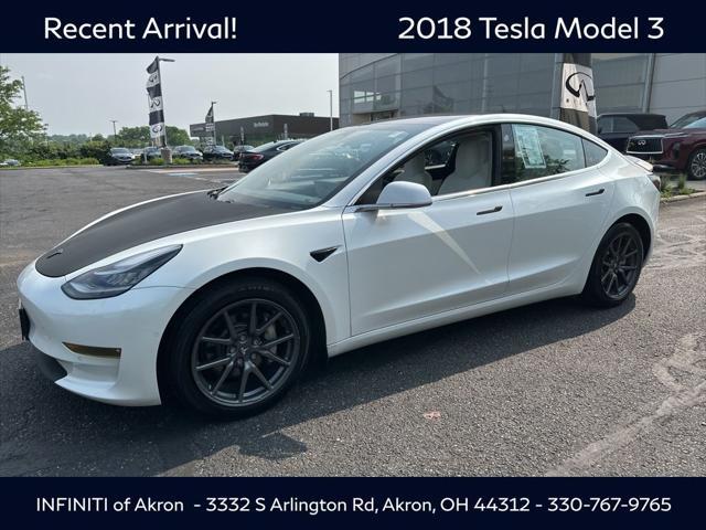 used 2018 Tesla Model 3 car, priced at $18,059