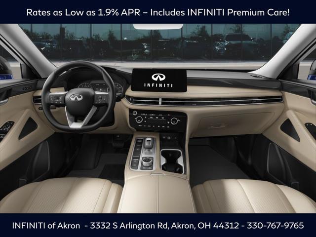 new 2025 INFINITI QX60 car, priced at $51,670