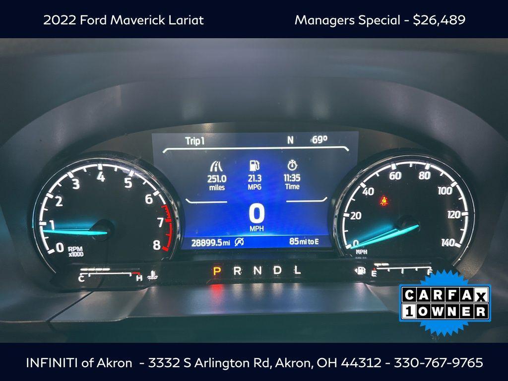 used 2022 Ford Maverick car, priced at $26,489