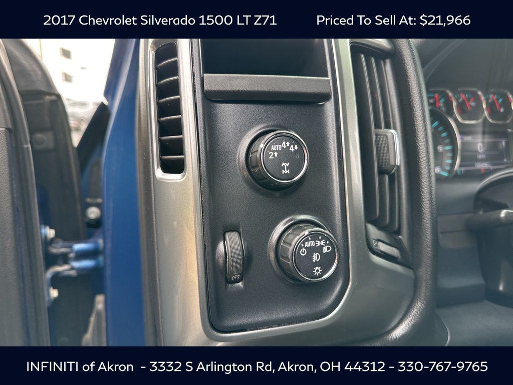 used 2017 Chevrolet Silverado 1500 car, priced at $21,966