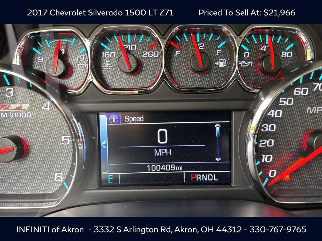 used 2017 Chevrolet Silverado 1500 car, priced at $21,966