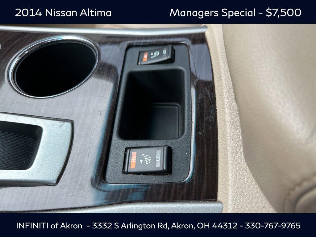 used 2014 Nissan Altima car, priced at $7,500