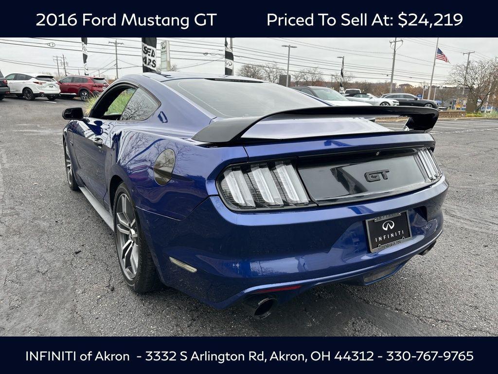 used 2016 Ford Mustang car, priced at $24,219