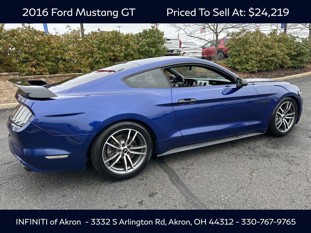 used 2016 Ford Mustang car, priced at $24,219