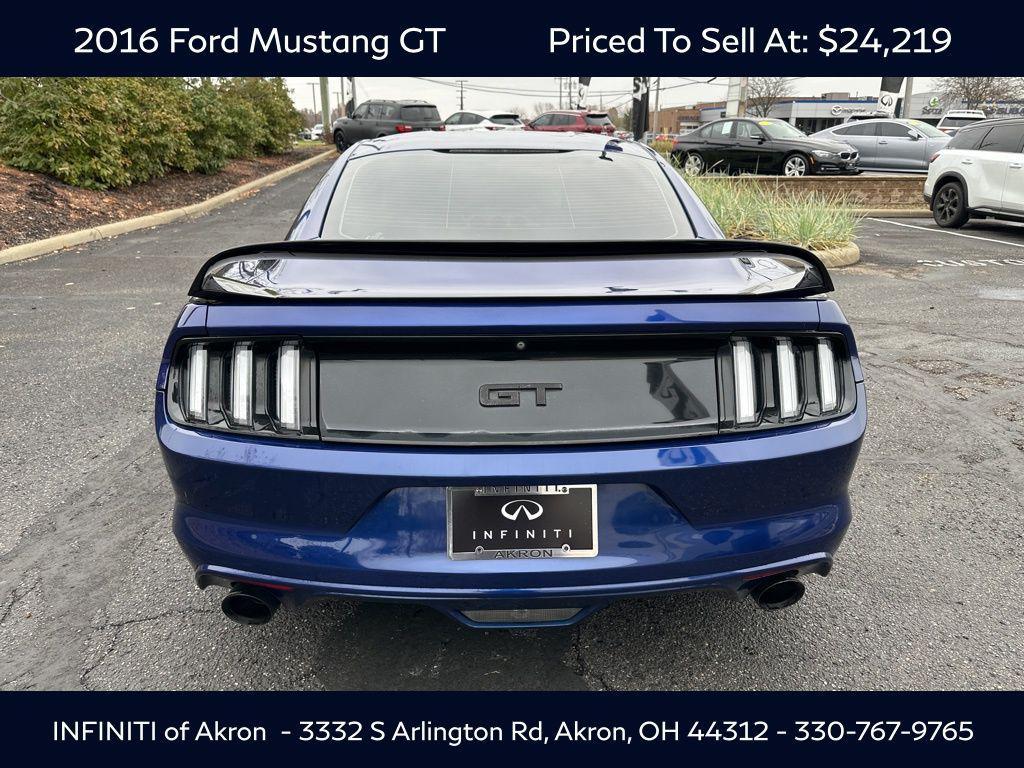 used 2016 Ford Mustang car, priced at $24,219