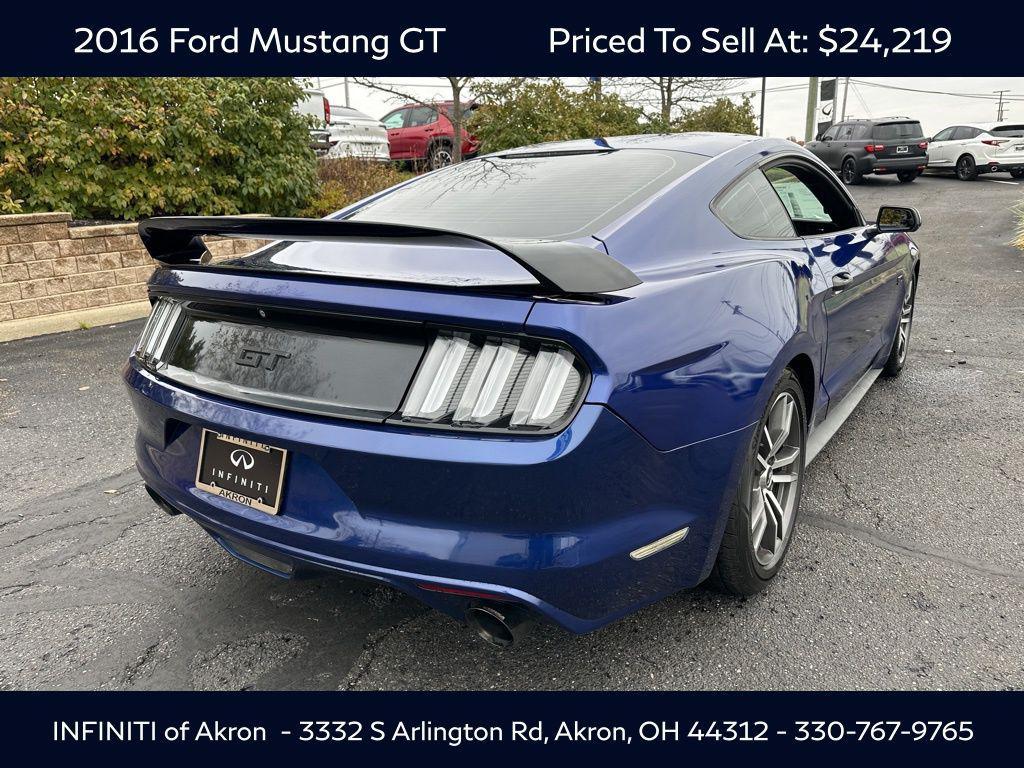 used 2016 Ford Mustang car, priced at $24,219