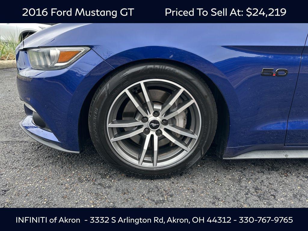 used 2016 Ford Mustang car, priced at $24,219
