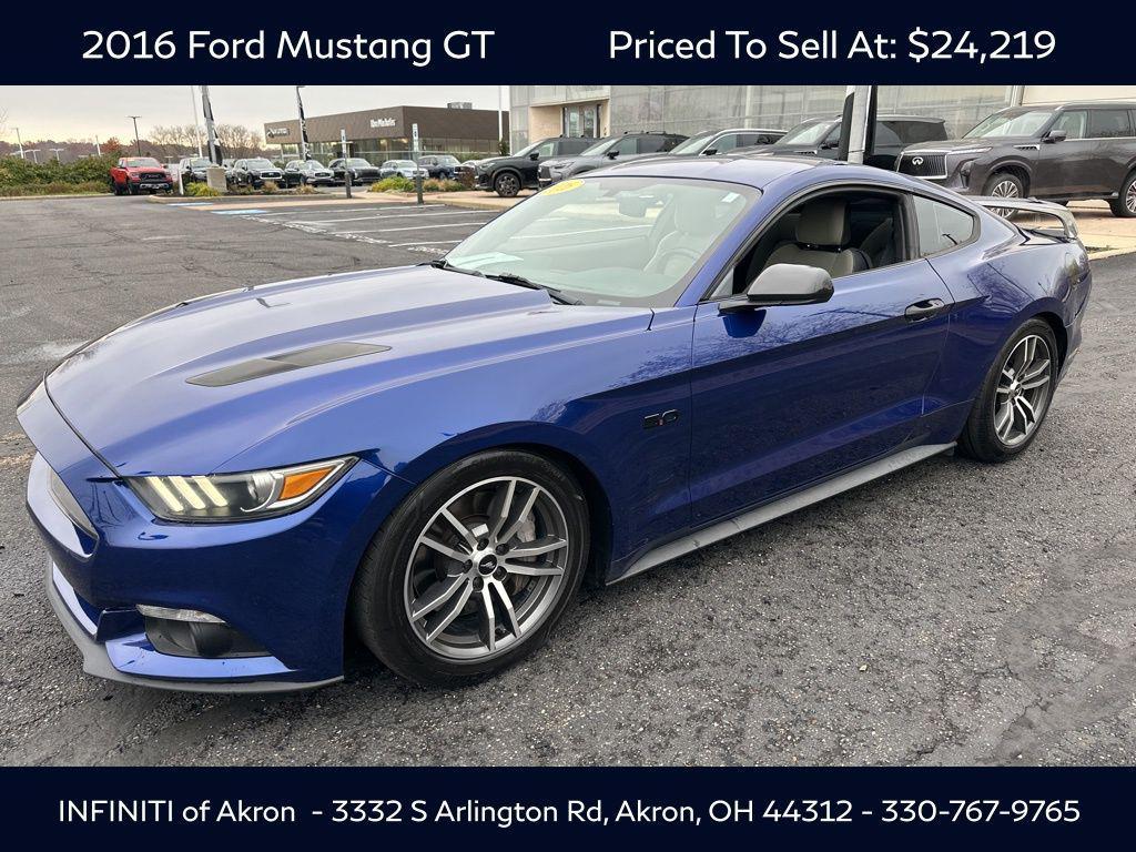 used 2016 Ford Mustang car, priced at $24,219