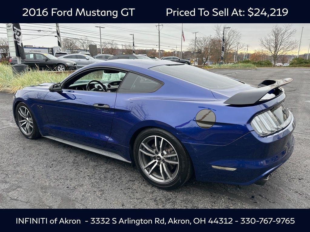 used 2016 Ford Mustang car, priced at $24,219