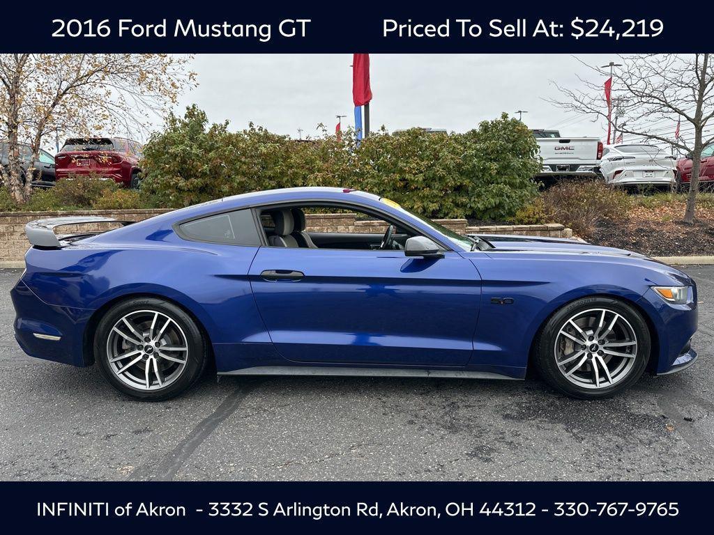 used 2016 Ford Mustang car, priced at $24,219