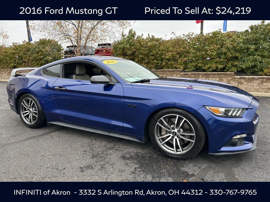 used 2016 Ford Mustang car, priced at $24,219