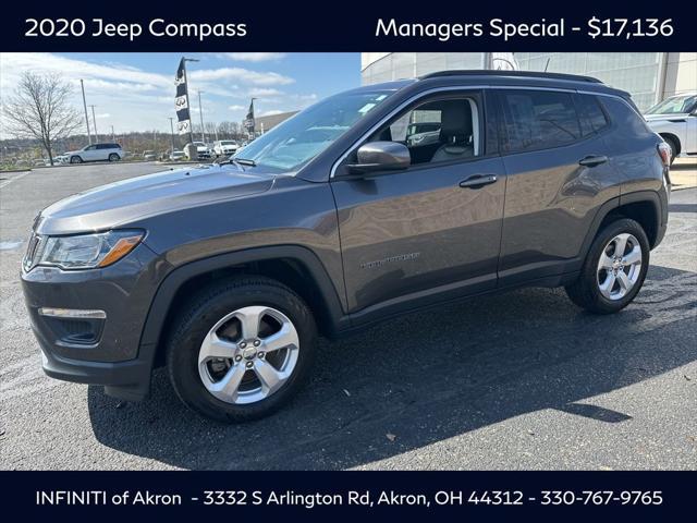 used 2020 Jeep Compass car, priced at $17,136