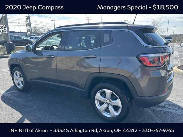 used 2020 Jeep Compass car, priced at $18,500