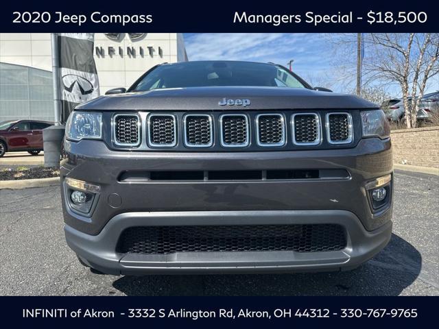 used 2020 Jeep Compass car, priced at $18,500