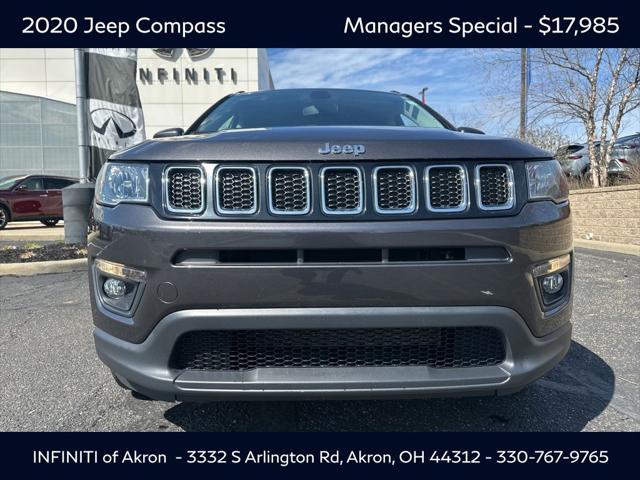 used 2020 Jeep Compass car, priced at $17,985