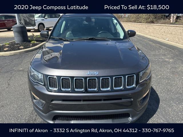 used 2020 Jeep Compass car, priced at $18,500