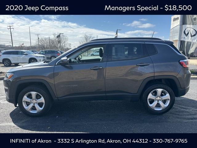 used 2020 Jeep Compass car, priced at $18,500