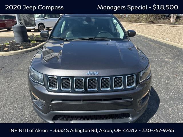 used 2020 Jeep Compass car, priced at $18,500