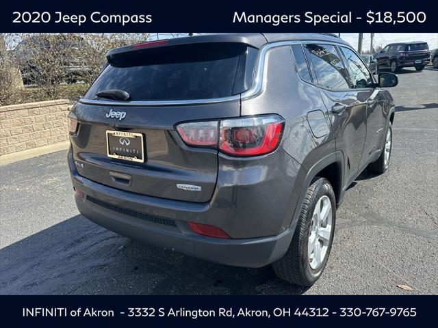 used 2020 Jeep Compass car, priced at $18,500