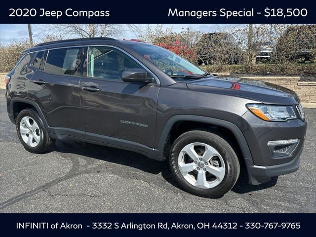 used 2020 Jeep Compass car, priced at $18,500