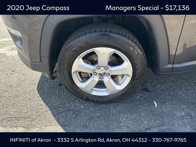used 2020 Jeep Compass car, priced at $17,136